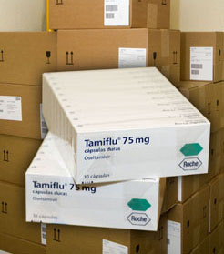 Reservas de Tamiflú en el Departamento de Salud