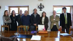 Salanueva preside la primera reunión de la fundación Valle de Erro-Roncesvalles