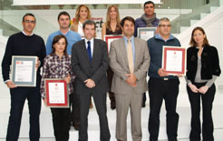 Galardonados con los Premios Crea EIBT 2011