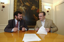 Firma del convenio del Plan de Calidad Turística de la Montaña de Navarra 