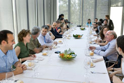 Almuerzo del consejero Catalán con los periodistas