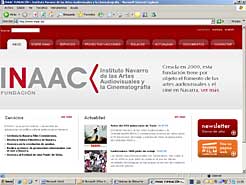 Página web del INAAC