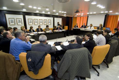 Reunión de la Comisión Foral de Régimen Local. 