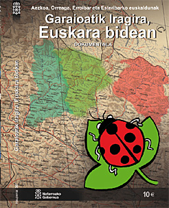 Carátula del audiovisual Garaioatik Iragira, euskara bidean