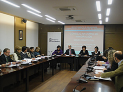 Sesión constitutiva del Consejo Navarro de Inmigración