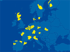 Red Vanguard, con las regiones más industrializadas de Europa.