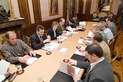 Reunión de la comisión de Desarrollo del Pirineo