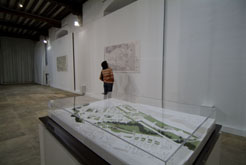 Exposición del Plan urbanístico de la estación del TAV en Pamplona