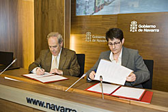 Sanzberro y Almagro firman el convenio de colaboración