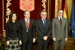 Sanz entrega las Medallas al Mérito Deportivo
