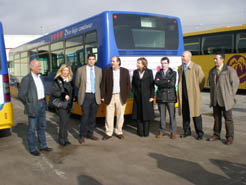 Primer transporte interurbano con combustible ecol&#243;gico