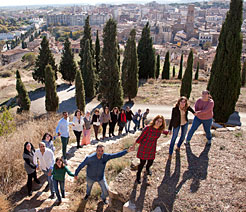 Participantes en la I Lanzadera de Empleo en Tudela.