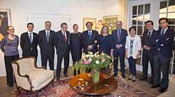 Cena Embajada de Chile en Bruselas