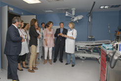 La nueva unidad de Urgencias de Pediatría del CHN triplica la actual superficie
