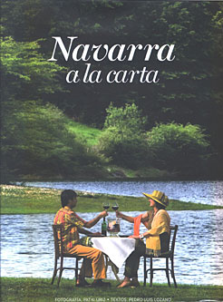  "Navarra a la carta" liburuaren portada