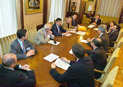 Imagen de la reunión.
