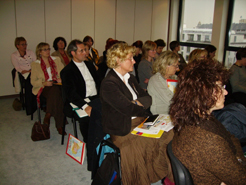 Público asistente a la presentación de Navarra en Bruselas