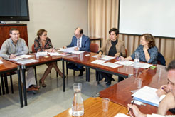 Sesión del Consejo Navarro de Formación Profesional.