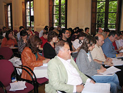 Imagen de los asistentes a un curso anterior.