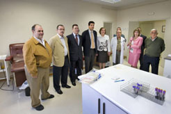 Inauguraci&#243;n de las nuevas instalaciones del Banco de Sangre en Tudela