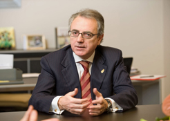 Presidente del Gobierno de Navarra, Miguel Sanz