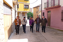 La consejera Salanueva visita el municipio de Aras