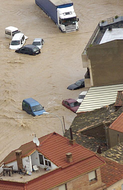 Inundaciones en Cortes