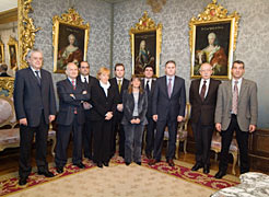 Imagen de los representantes de las entiades que componen la Red.