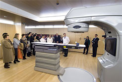 Visita al Centro de Radioterapia