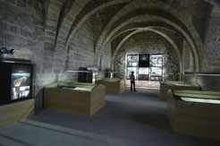 Imagen de la Exposición sobre las murallas de Pamplona. 