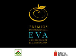 Cartel anunciador de los Premios EVA a las Mujeres de la Gastronomía