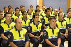 Imagen de los aspirantes a policía local