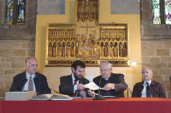 Firma del convenio de catalogación del Archivo de la Catedral
