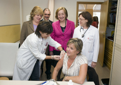 Vacunaci&#243;n contra la gripe