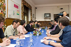 Imagen de la reunión.