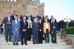 Foto de grupo de los  presidentes de Consejos Escolares de España 