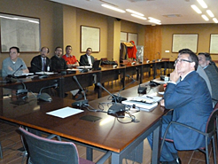 Reunión con representantes del Ayuntamiento de Vitoria