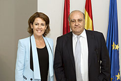 Yolanda Barcina y Joaquín Galve