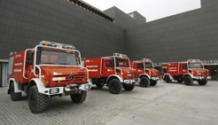 foto 4 nuevos camiones bomberos 