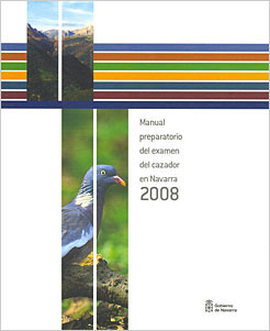 Nafarroan ehiztariaren azterketa prestatzeko 2008ko eskuliburuaren portada