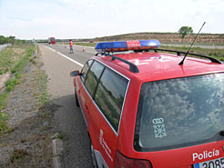 Campaña Policía Foral cinturón seguridad
