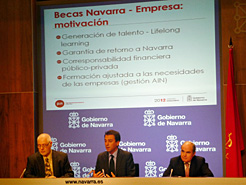 Guy Vanover, Juan Franco y Francisco Arasanzz