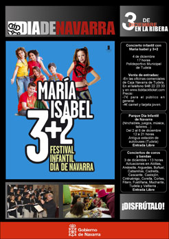 Cartel anunciador del concierto de Mª Isabel