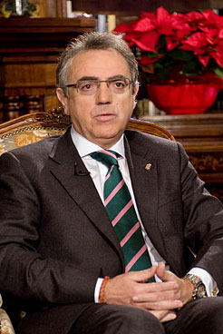 Miguel sanz Sesma, Presidente del Gobierno de Navarra. 