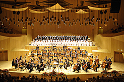 La Orquesta Sinfónica de Navarra y el Orfeón Pamplonés