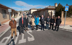 La Presidenta Barcina inaugura pavimentación en Milagro