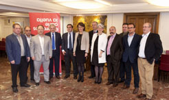 La Presidenta Barcina celebra un encuentro con empresarios de la Barranca