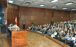 Conferencia del Presidente en la Universidad Nacional de Cuyo