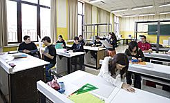 Alumnos de Secundaria en un aula