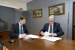Firma del acuerdo de colaboración entre el Gobierno de Navarra y Cruz Roja